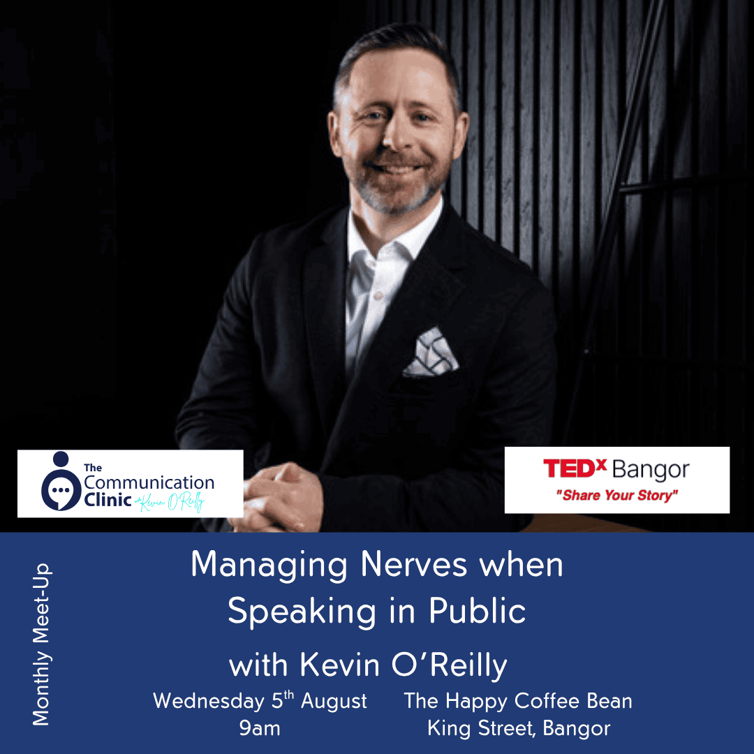 Managing your nerves when speaking in public
